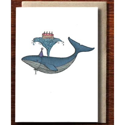 Card | Birthday Whale